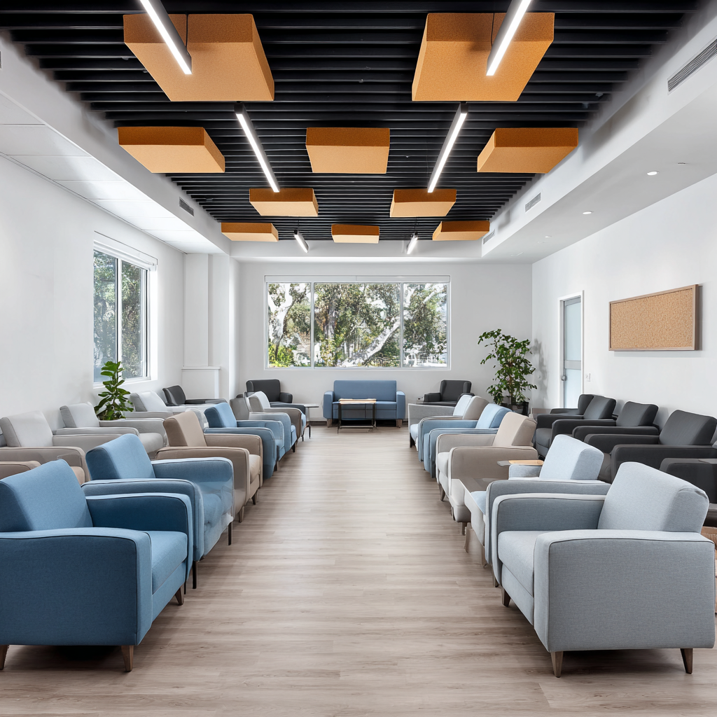 Private room accommodation at New Dawn Behavioral Treatment